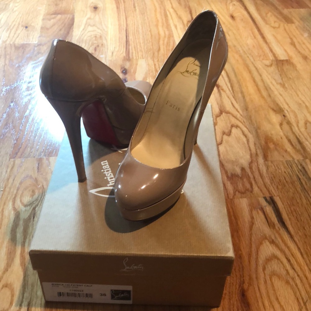 Christian Louboutin Bianca 140 Patent Calf